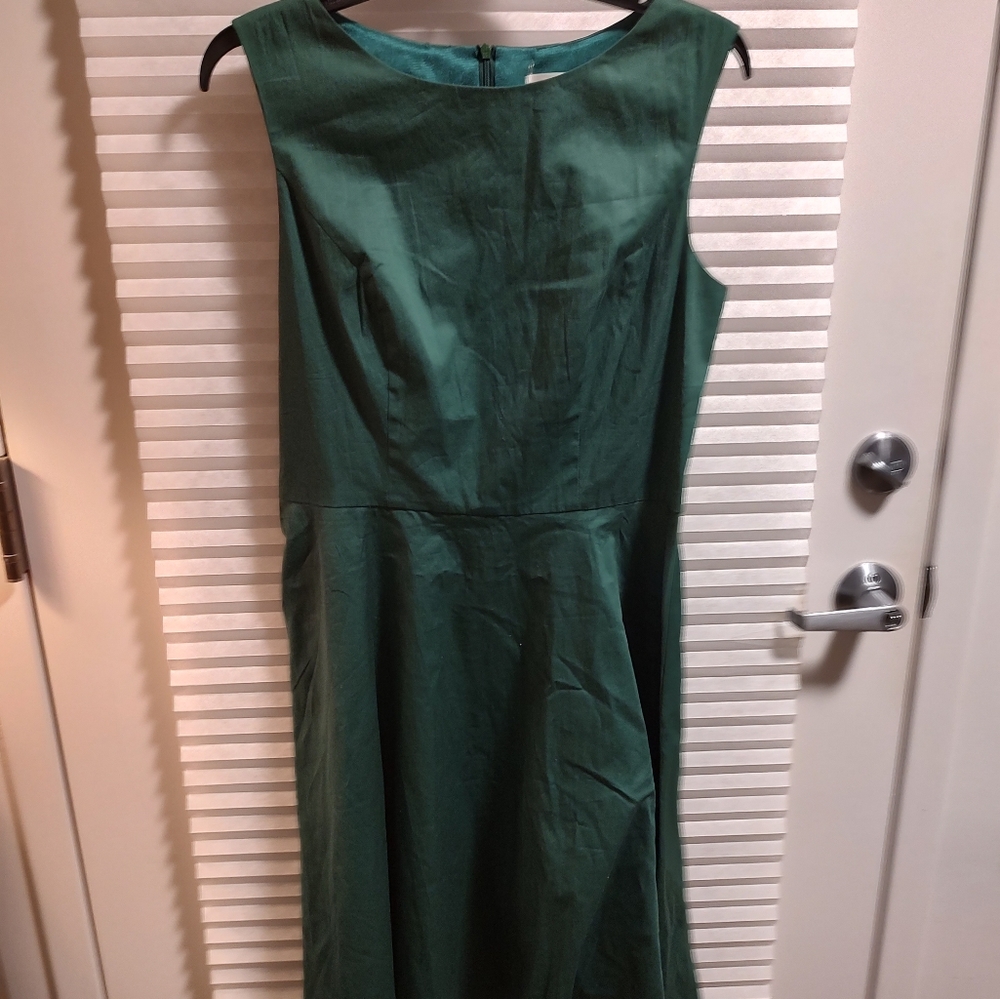 New Retro Rockabilly Green Dress